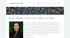 Desktop Screenshot of crystalchang.com